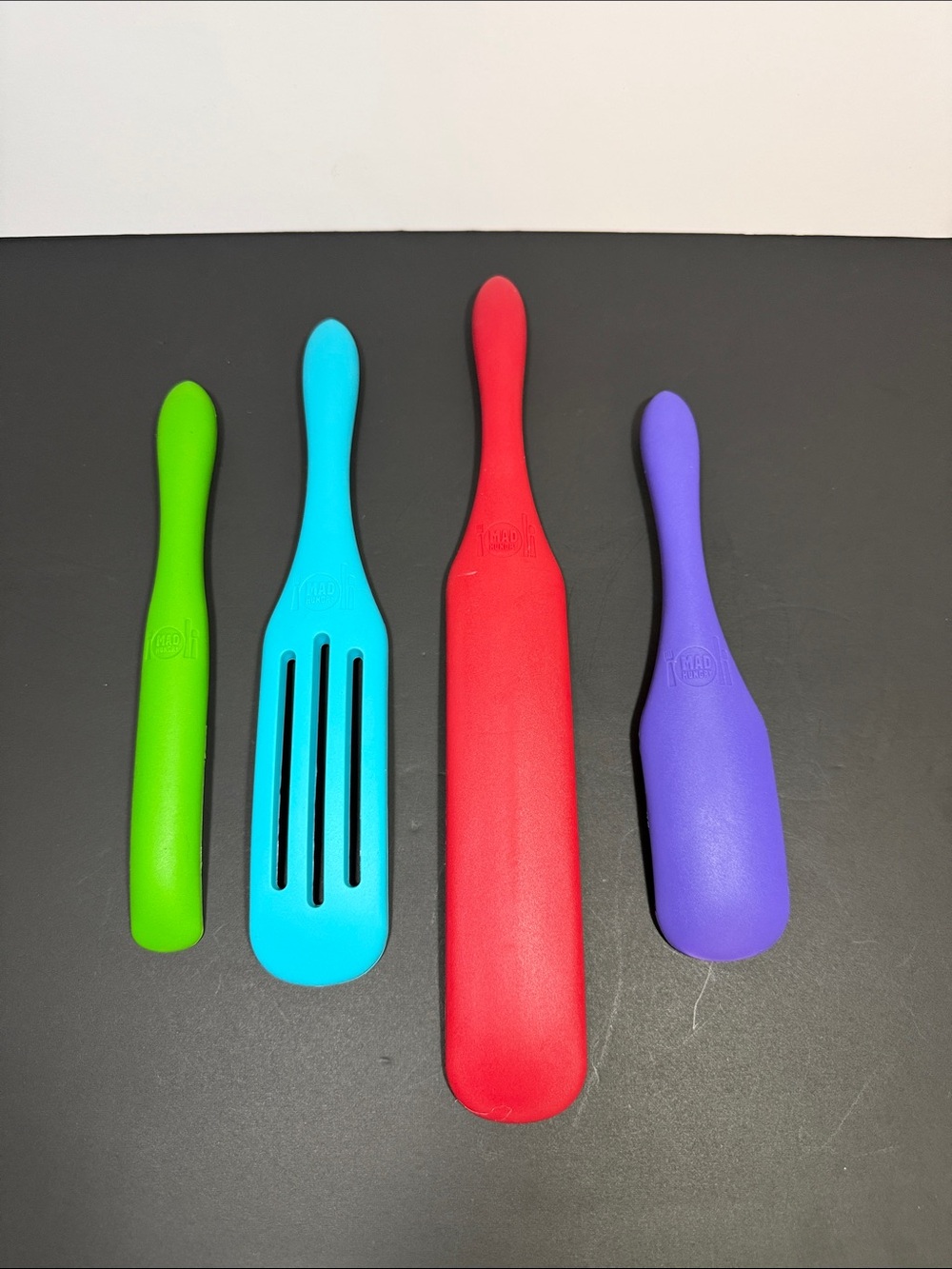 Mad Hungry Silicone Spurtle Set 4 Pieces